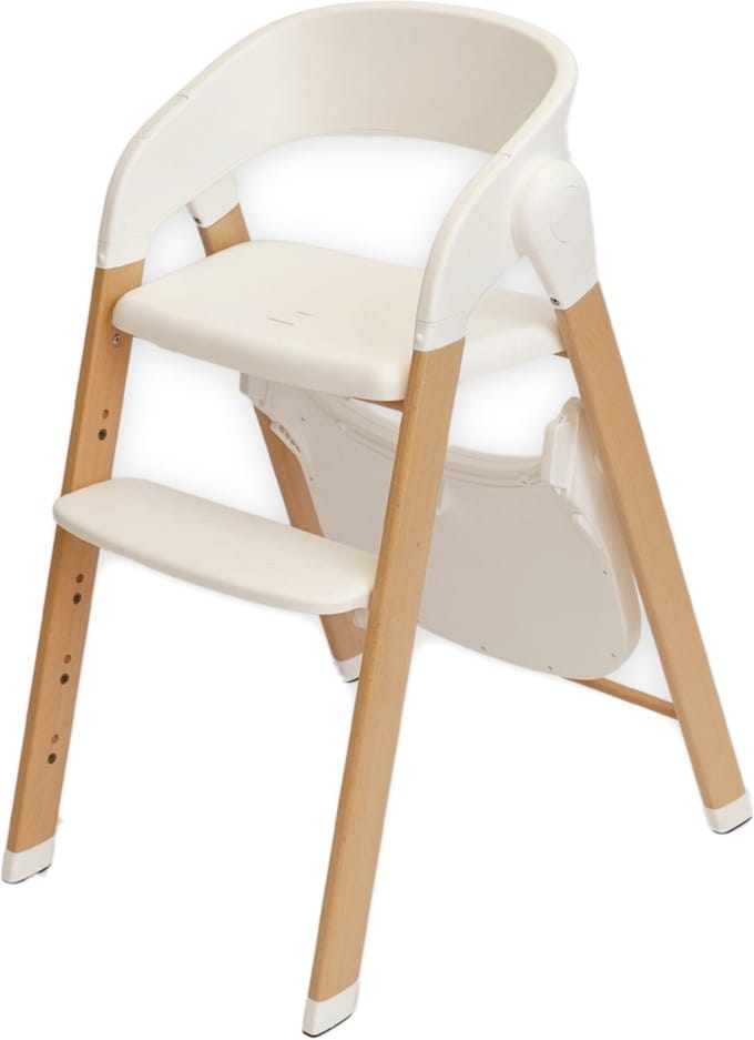 Bo Jungle - Grow With Me High Chair Wit - Verstelbaar - Comfortabel - Ergonomisch