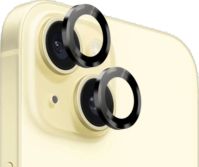 BlueBuilt Apple iPhone 15 / 15 Plus Camera Lens Protector Aluminium