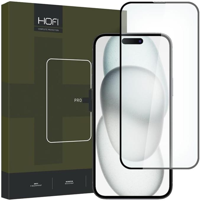 GEHARD - GLAS - HOFI GLAS PRO+ IPHONE - 15 - ZWART