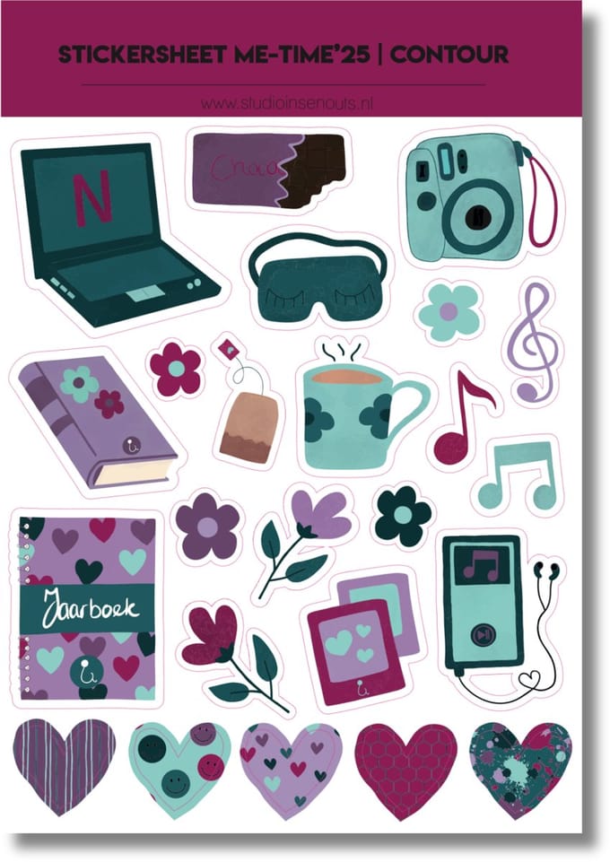 Stickervel Contour | Me-Time'25