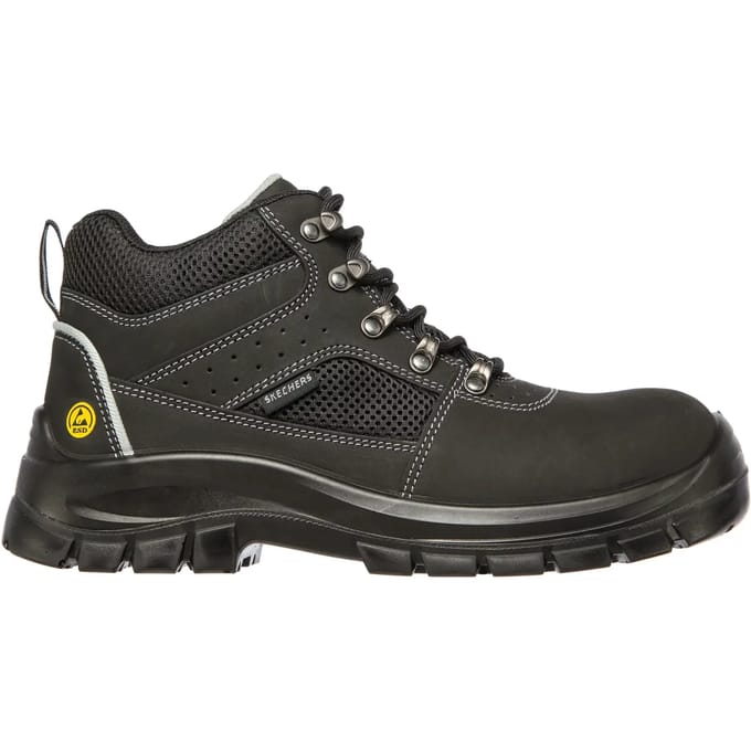 Skechers TROPHUS - LETIC Heren Veterschoenen - Zwart