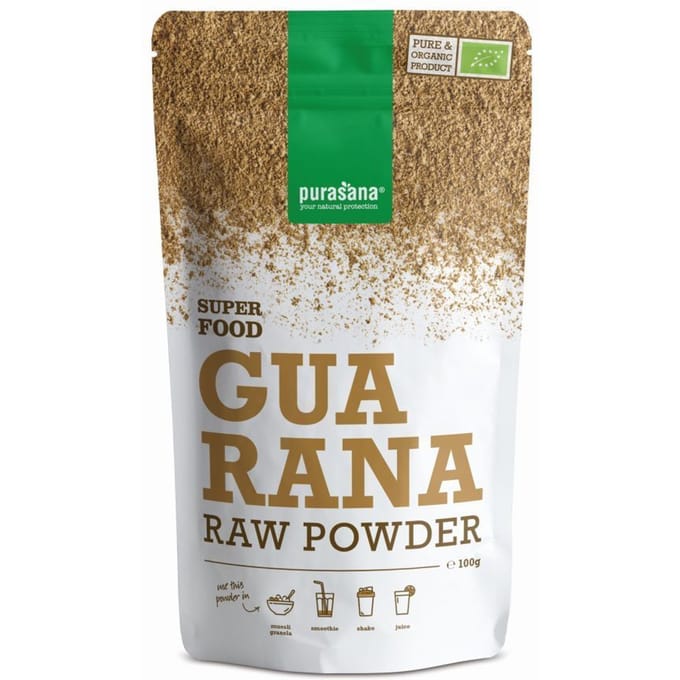 Guarana Raw Powder (100 Gram) - Purasana