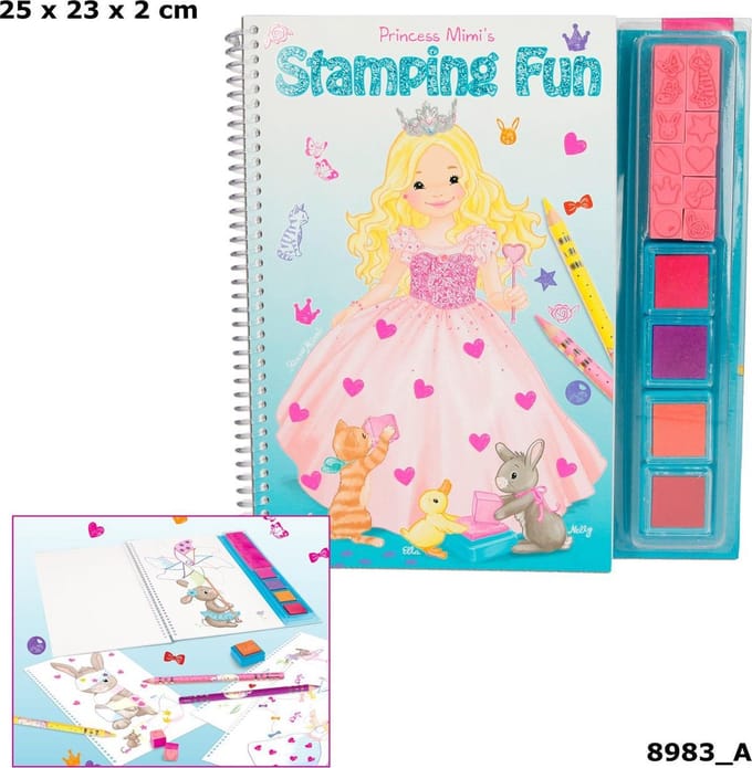 My Style Princess stempelkleurboek