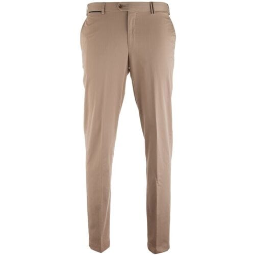 Hiltl Broek Peaker-S Supima Sateen Beige / male
