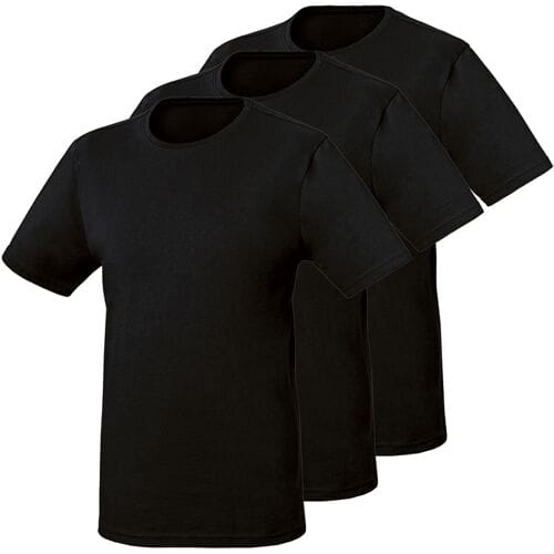 PARKSIDE Set van 3 heren T-shirts (Zwart, M)