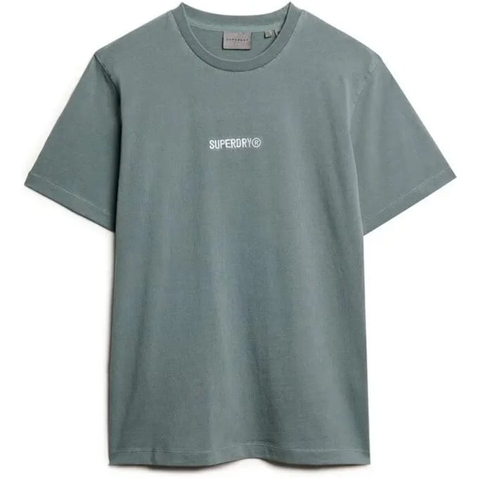 Superdry - Micro Logo Graphic T-shirt met losse pasvorm - Heren - T-shirts