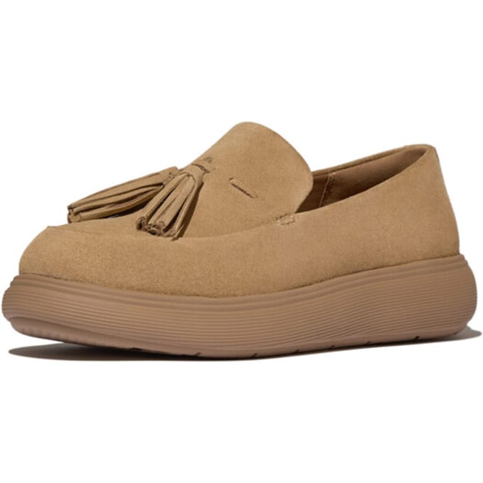 FitFlop IQ-Comff Tassel Suede Loafers BRUIN - Maat 36