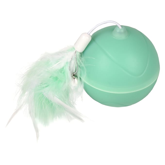 FLAMINGO-Balspeeltje-2-in-1-LED-Magic-Mechta-7-cm-groen