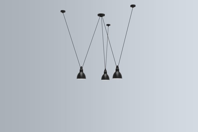 DCWéditions - LES ACROBATES DE GRAS N°325 hanglamp - zwart - rond L