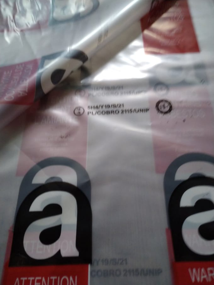 Asbest afvalzak van Test Asbest origineel