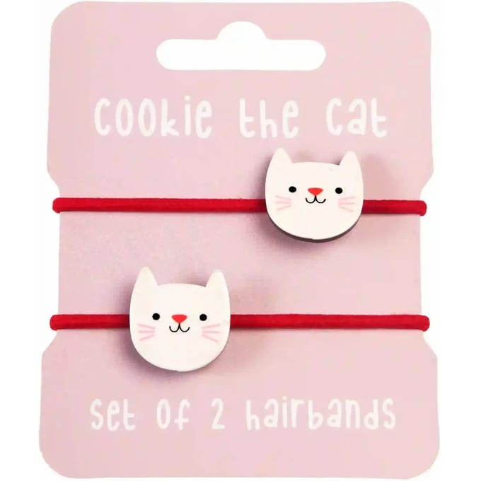 haarelastiek Rex London Cookie The Cat (x2)
