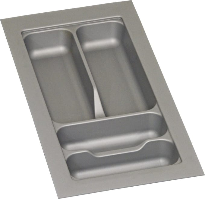 Culinorm Bestekbak - Besteklade - 25 cm breed x 50 cm diep - Grijs