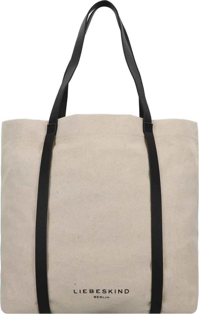 LIEBESKIND BERLIN Schoudertas Aurora Canvas Shopper Warm Canvas Beige