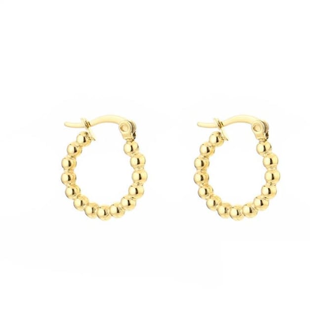 Bijoutheek Oorring Balls Goud