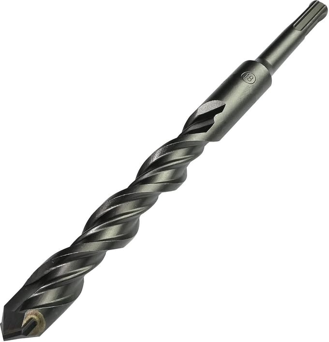 Betonboor SDS Plus Ø18.0x210 mm voor Keramiek, Baksteen en Steen