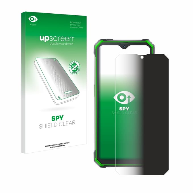 upscreen - privacy screenprotector voor Blackview BV7100 - Folie Beschermfolie Blauwlichtfilter