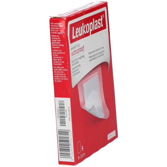 Leukoplast Leukomed® T plus Eilandpleister 8 cm x 10 cm 5 stuks