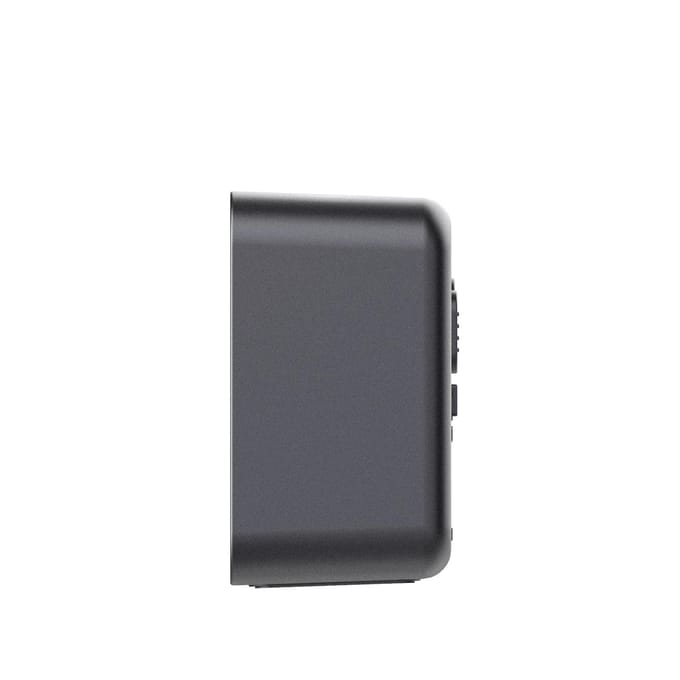 LED Wekker met Ritme Lichtbalk Nachtlampje Digitale Klok Groot Display Temperatuur en zwart