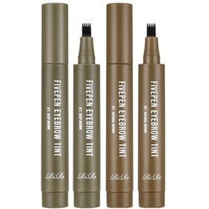 RiRe - Fivepen Eyebrow Tint - 2 Colors Natural Brown