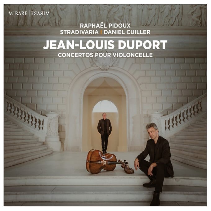 Raphaël Pidoux, Ensemble Stradivaria, Daniel Cuiller - Jean-Louis Duport - Concertos Pour Violoncelle (CD)