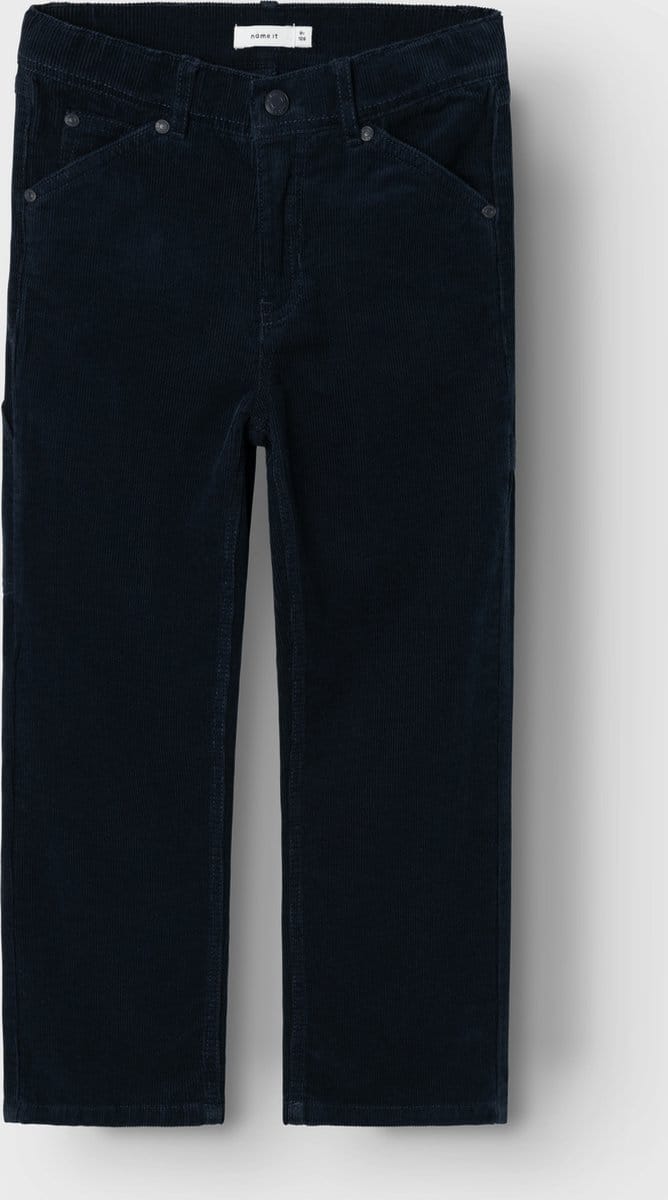 Name it broek jongens - donkerblauw - NKMryan cord - maat 128