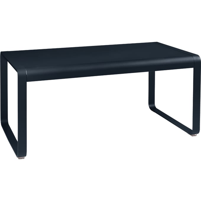 Fermob BELLEVIE halfhoge tafel - 92 abyssblauw - 140 x 80 cm