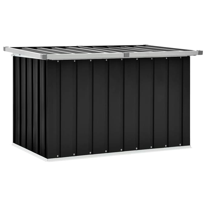 vidaXL - Tuinbox - 109x67x65 - cm - antraciet