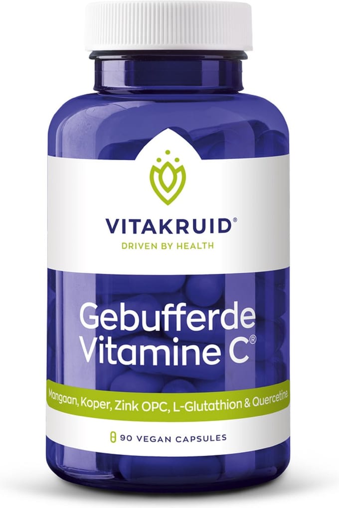 Vitakruid Gebufferde Vitamine C - 90 capsules