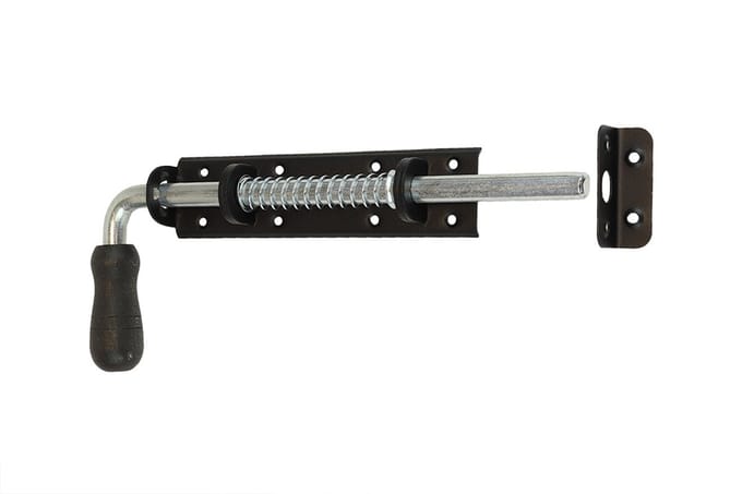 Wovar Veergrendel Zwart 300 mm | Per Stuk