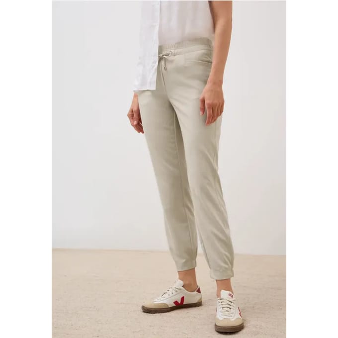 Loose Fit gemêleerde broek