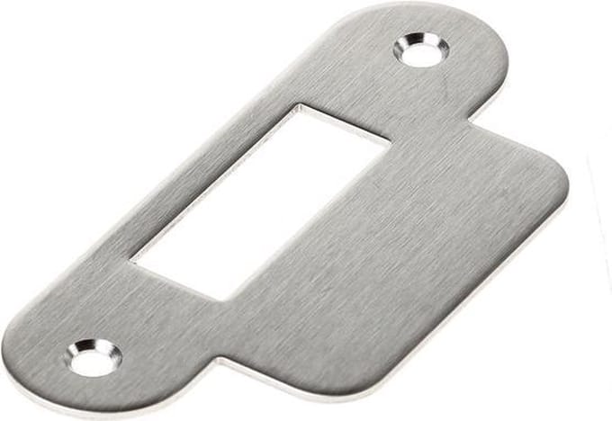 Sluitplaat rvs afger.loop korte lip-