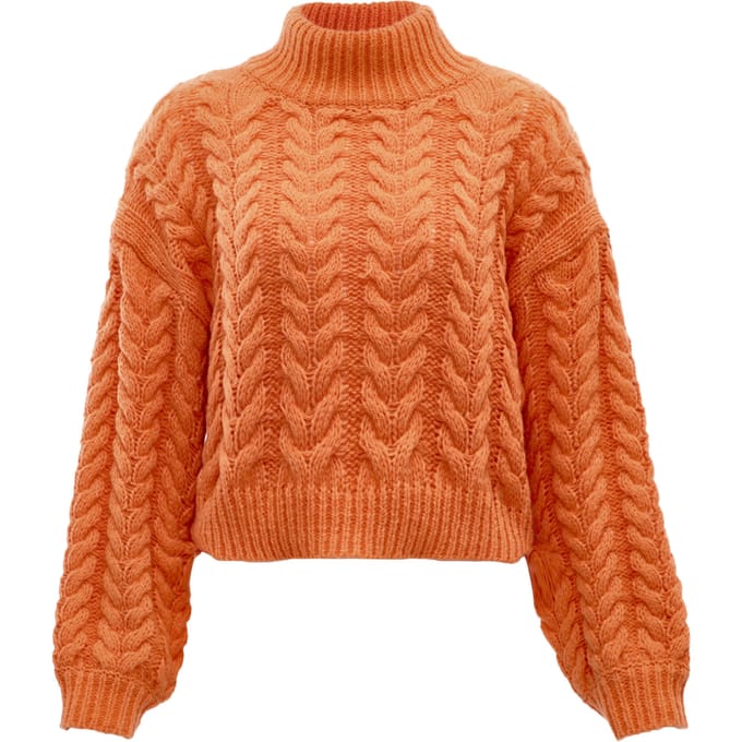 Mymo Jumper Dames oranje
