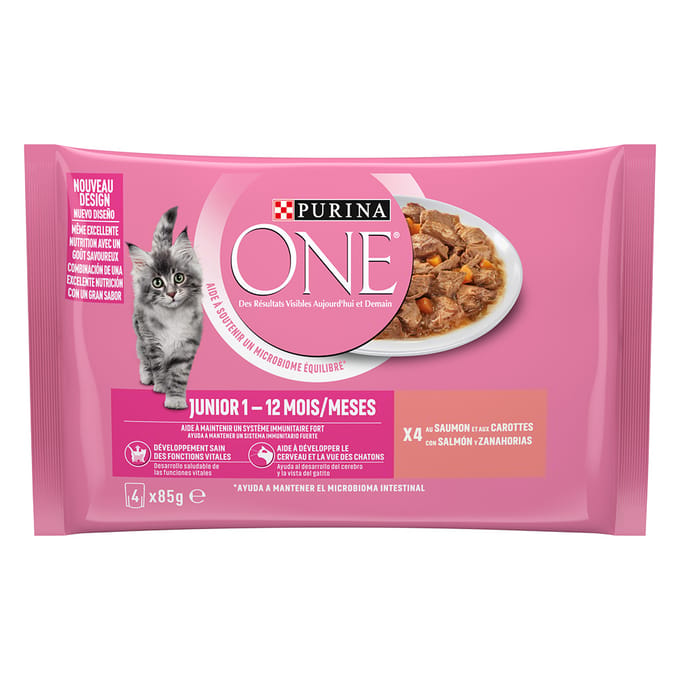 12x 85g Purina One Junior nat kattenvoer