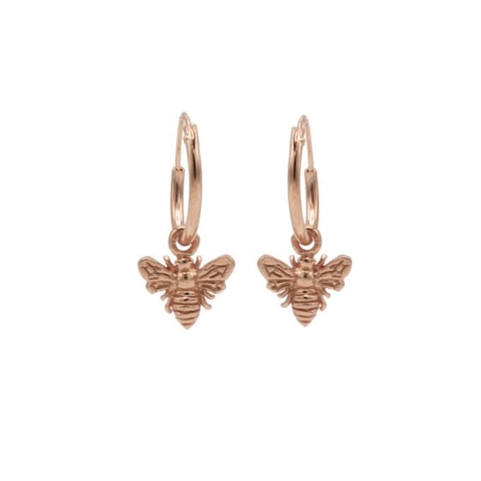 Karma symbols oorbel M1980 Bee rosé