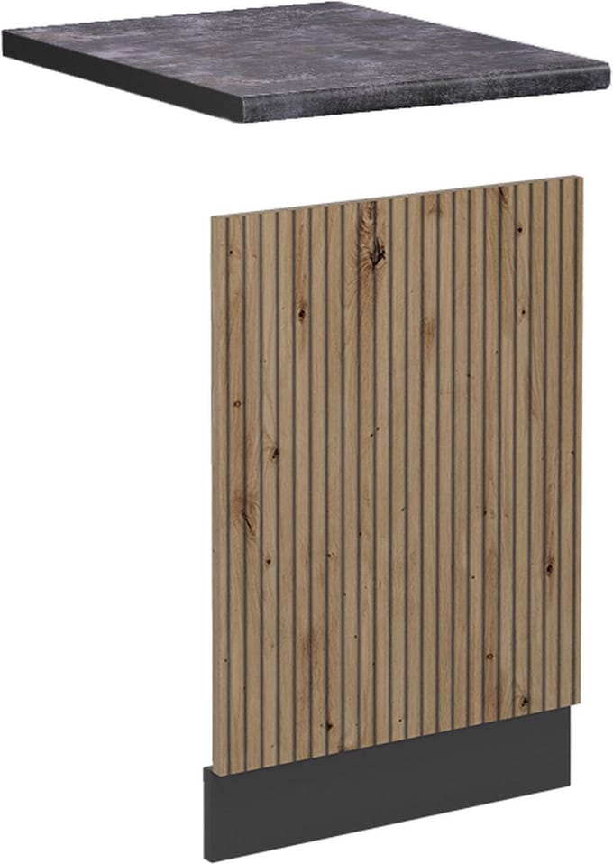 Vicco R-Line Frontpaneel – 45 cm, WB Antraciet Artisanaal eiken