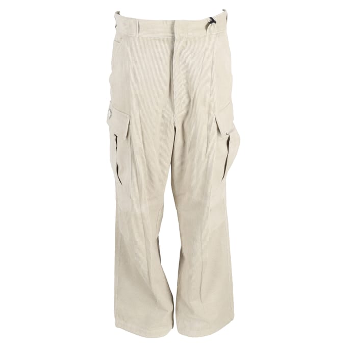 Prada Pinwale broek in ecru corduroy
