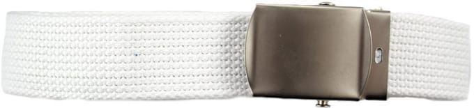 Fostex Garments - Web belt with chrome buckle (kleur: White / maat: NVT)