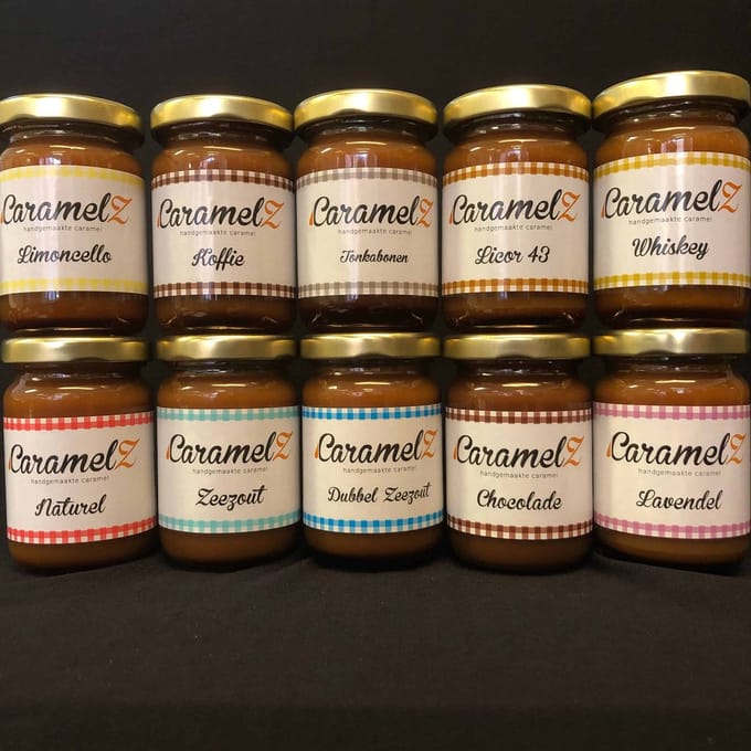 CaramelZ Proeverij - 10 Verschillende smaken karamel