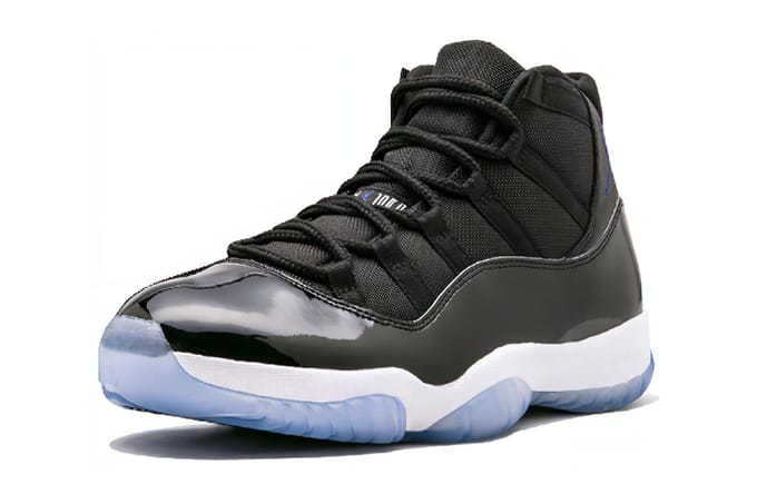 Baskets Jordan Enfant Air Jordan 11 Retro BG « 2016 Space Jam » 378038-003 36.5 gray
