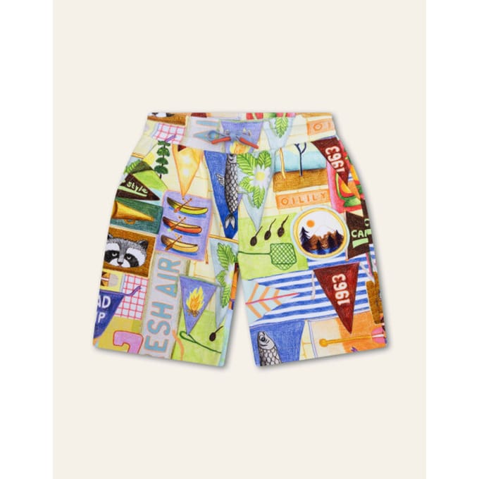 Oilily Prins Broek- maat110/5yr Surf Spray