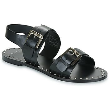 Platte sandalen Ikks BY80505-02-NOIR