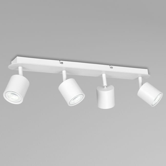 Licht-Erlebnisse - Wioma - Opbouwspot - GU10 - van - Metaal - in - wit