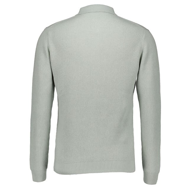 Gentiluomo Polo 3 Buttons Ls Polos Lichtgroen K4166-274
