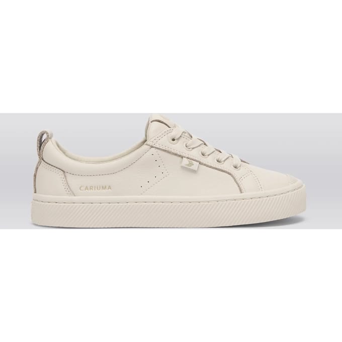 Cariuma Oca Pebbled Leather Angora Taglia: 38.5 | Sneakers Outlet | Unisex | Grigio