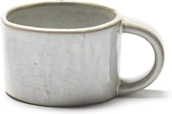 Serax Marie Michielssen - LA MÈRE Ristretto cup, Off White - 7.5 x 5.5 x h 4 cm (set van 2)