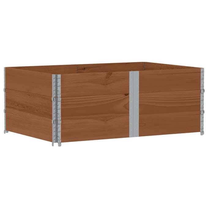 vidaXL - Plantenbak - 150x100 - cm - massief - grenenhout - bruin