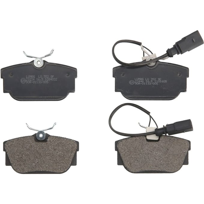 Remblokset BRECK 23446 00 702 10, achter