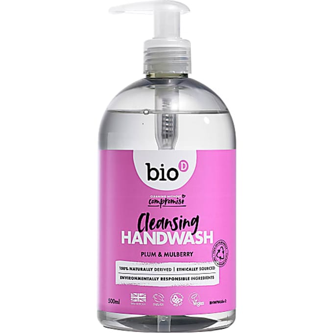 Bio-D Sanitising Pruim & Moerbei Handzeep 500ml
