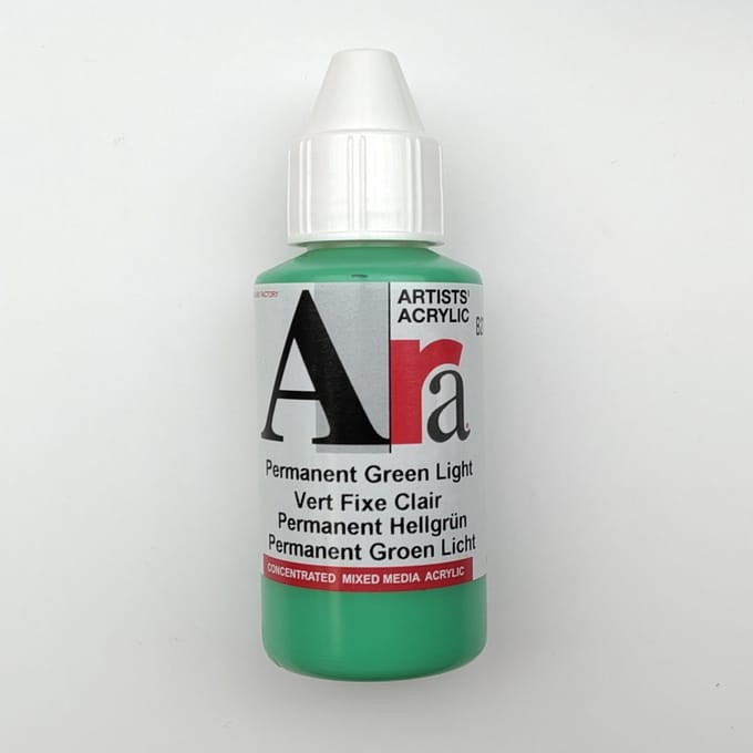 Acrylverf Ara 100ml - Permanent Groen Licht - B277