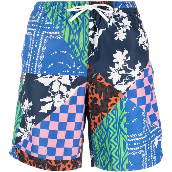 Mix&Match Patchwork Zwemshorts